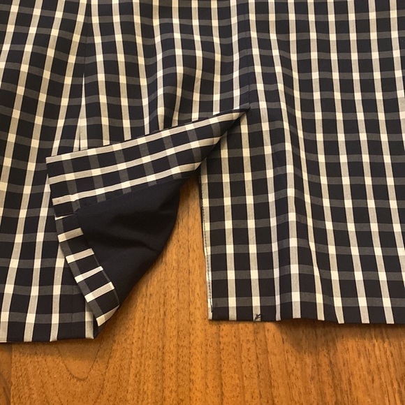 1901 blue and white gingham blazer. Size 10 - Picture 9 of 9